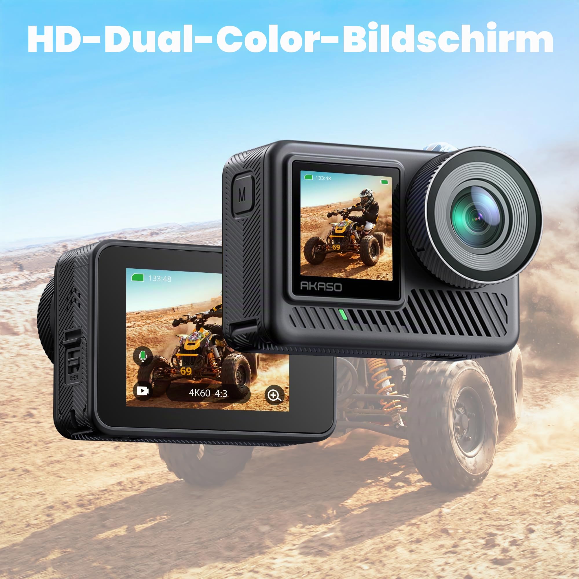 akaso-brave-8-lite-action-cam-4k60-20mp-mit-60m-wasserschutz image 3