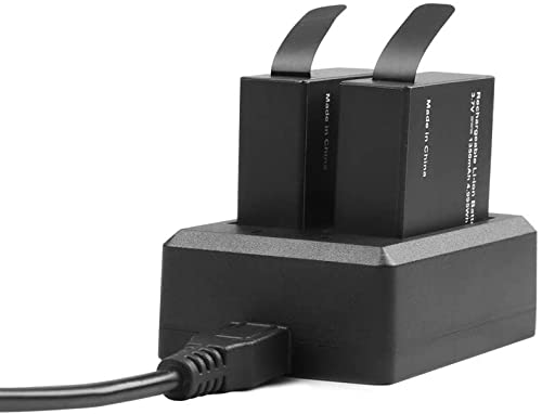 akaso-brave-7-le-akku-ladeger-t-mit-2x-1350-mah-akkus image 2