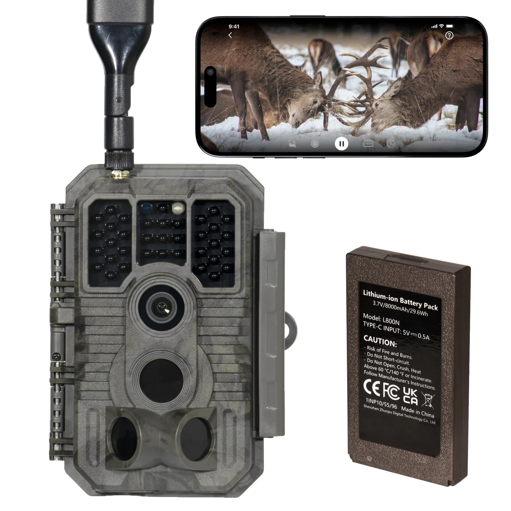 gardepro-x60p-live-max-cellular-wildkamera-4g-lte-live-stream-8000-mah-36-ir-led image 3