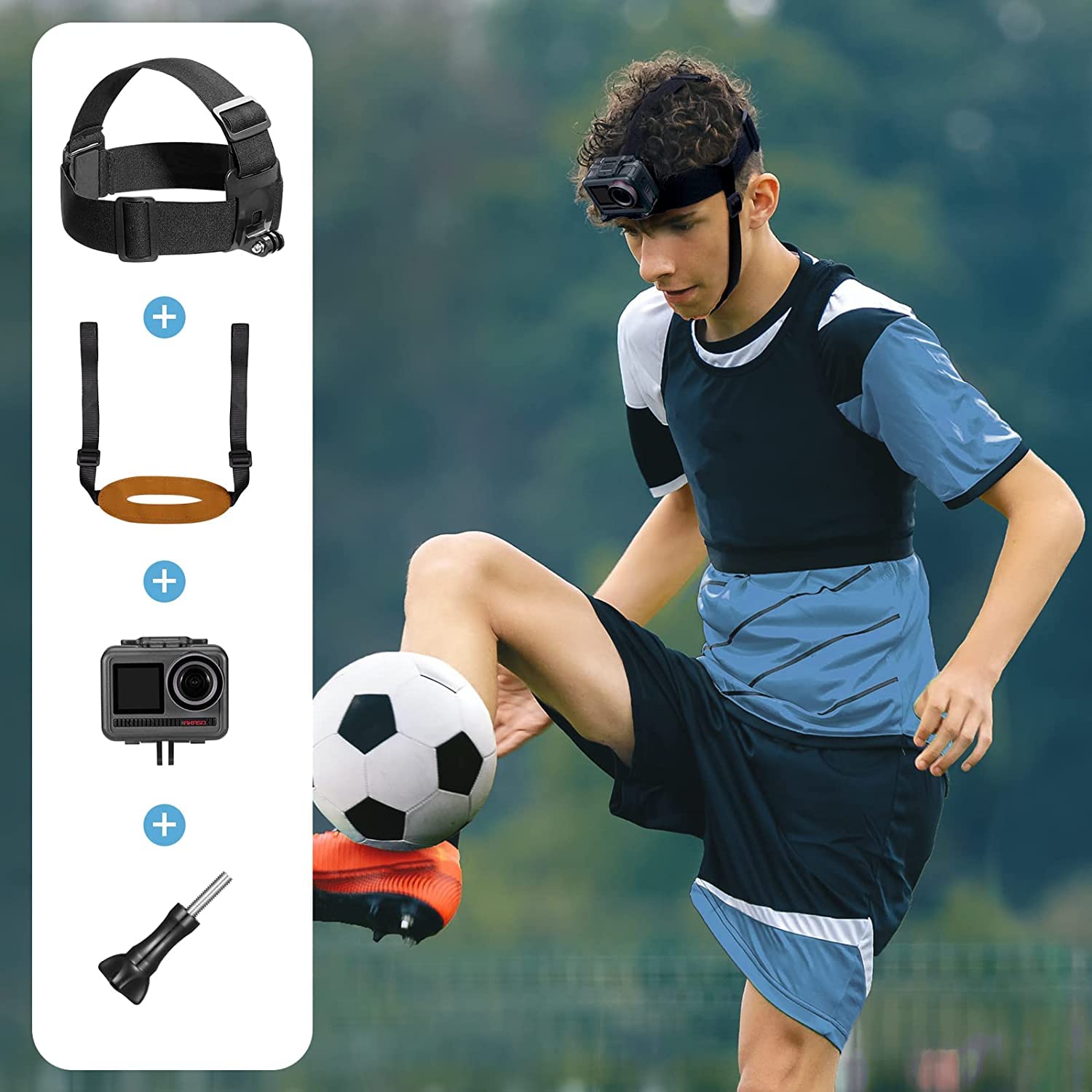 akaso-action-cam-fu-ball-kit-f-r-ek7000-brave-v50-gopro-hero image 2