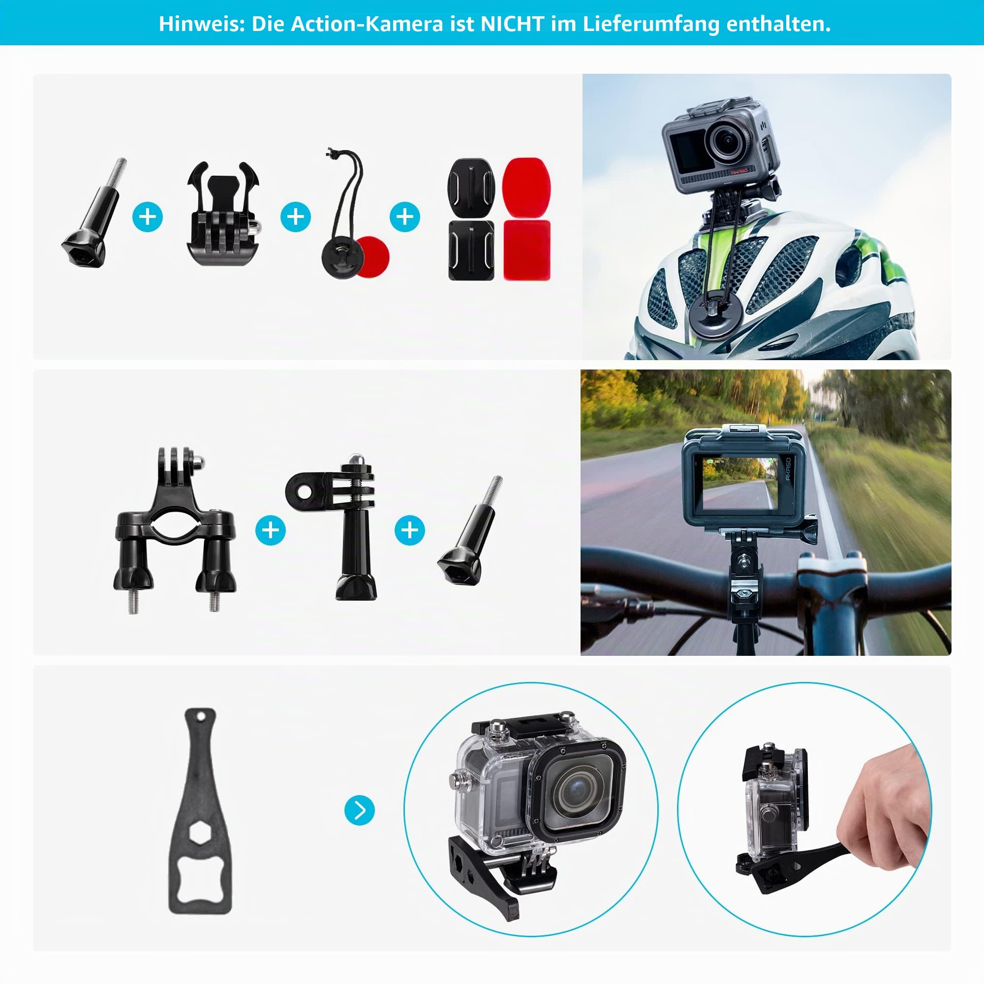 akaso-60-in-1-action-cam-zubeh-rset-mit-tasche image 5