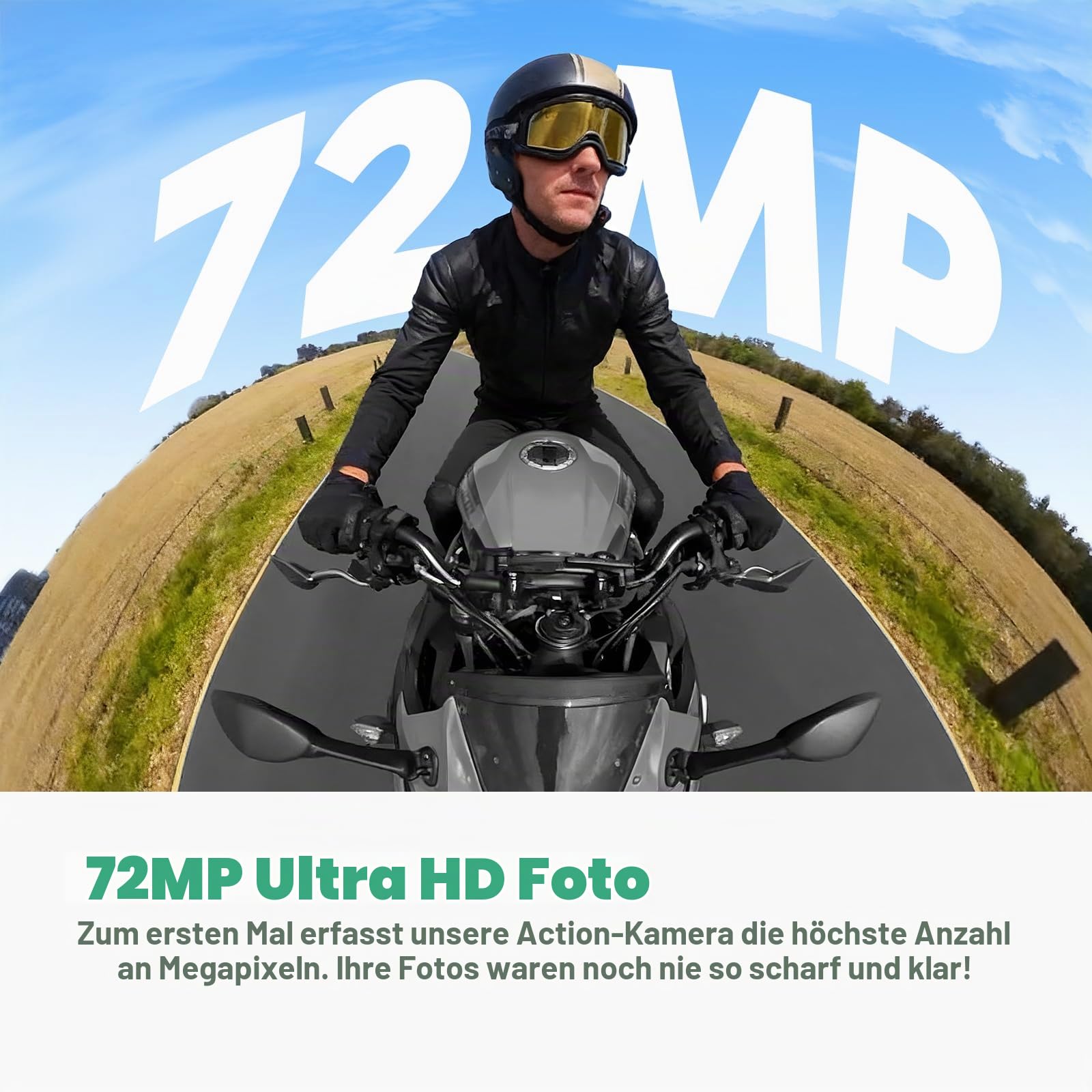 akaso-360-action-cam-motor-set-5-7k-72mp-mit-128gb-speicherkarte-und-selfie-stic image 4