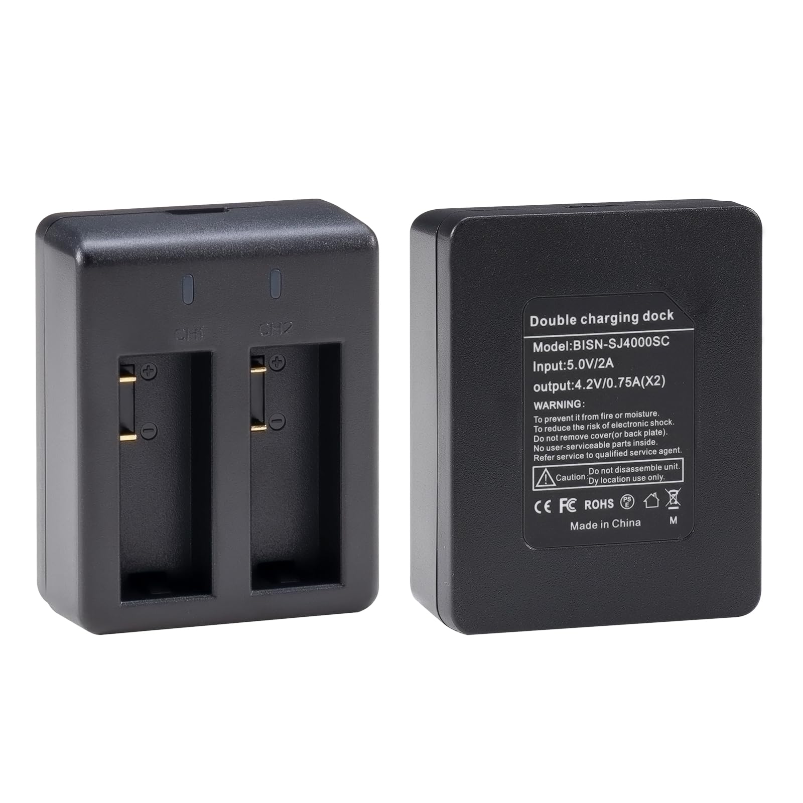akaso-2x-1050mah-akku-mit-usb-dual-charger-f-r-ek7000 image 5