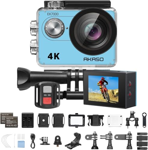 akaso-ek7000-action-kamera-4k30fps-20mp-170-weitwinkel-blau-mit-fernbedienung image 5