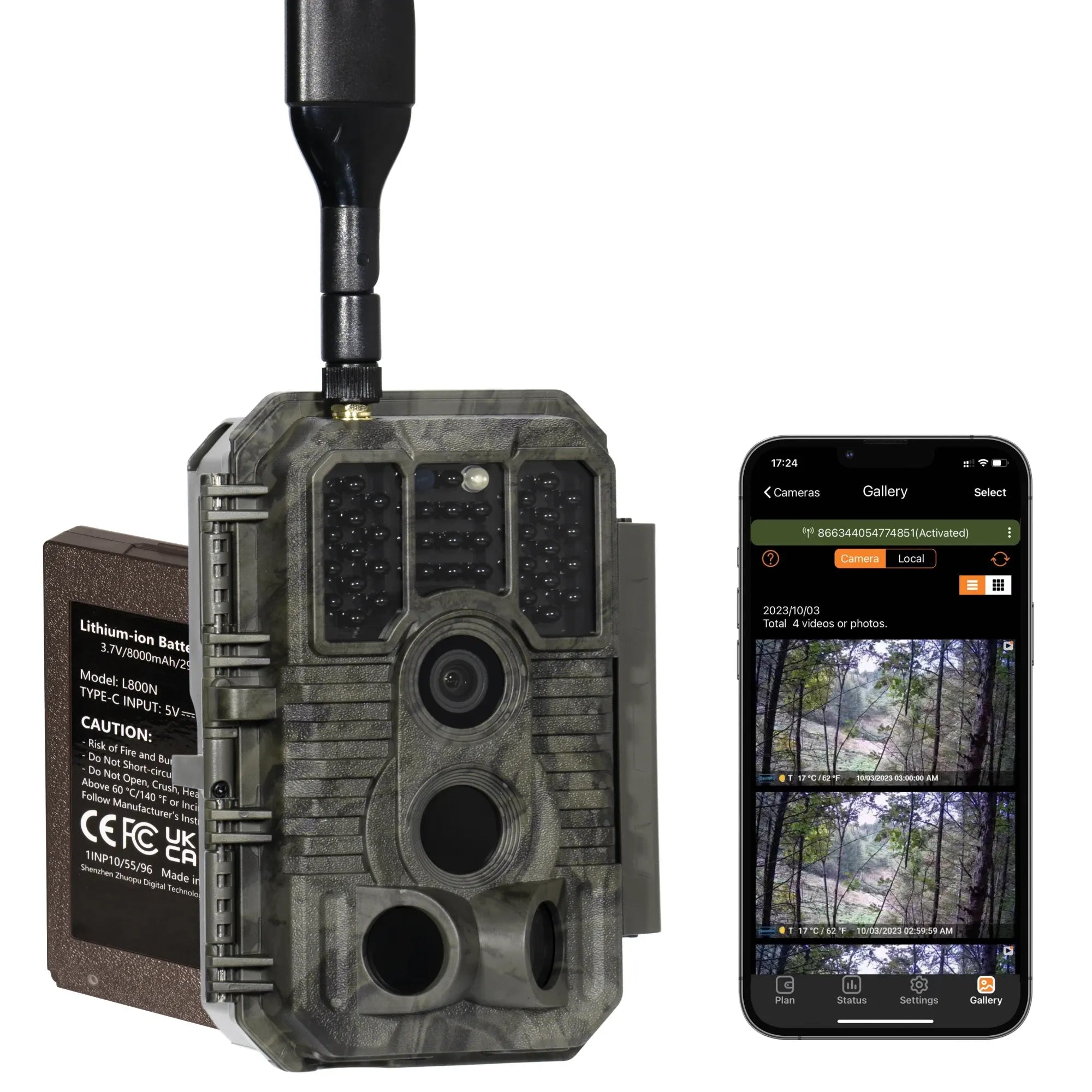 gardepro-x60pmb-cellular-wildkamera-48mp-4g-32gb-8000mah-akku image 2