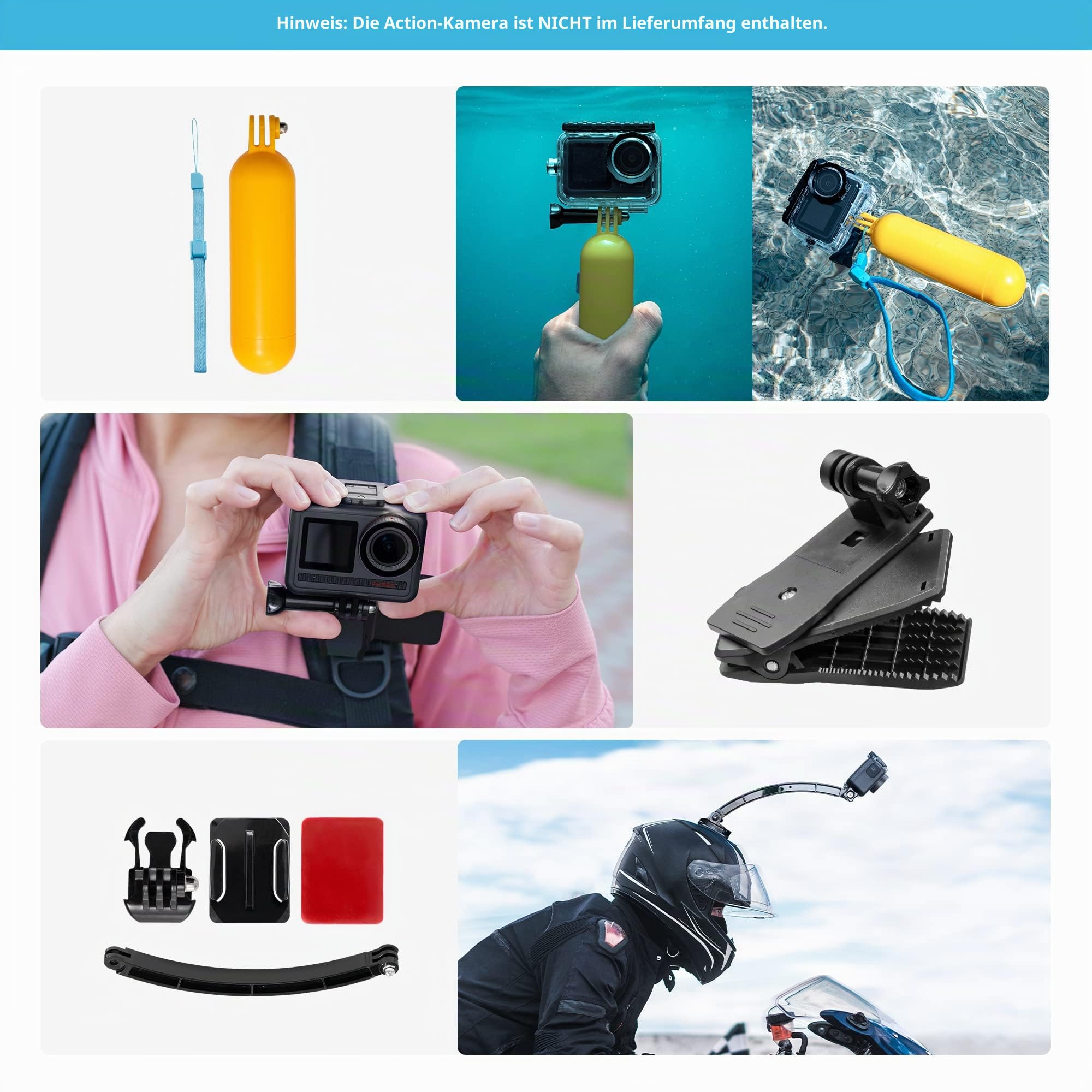 akaso-42-in-1-action-cam-zubeh-rset-mit-sammeltasche image 6