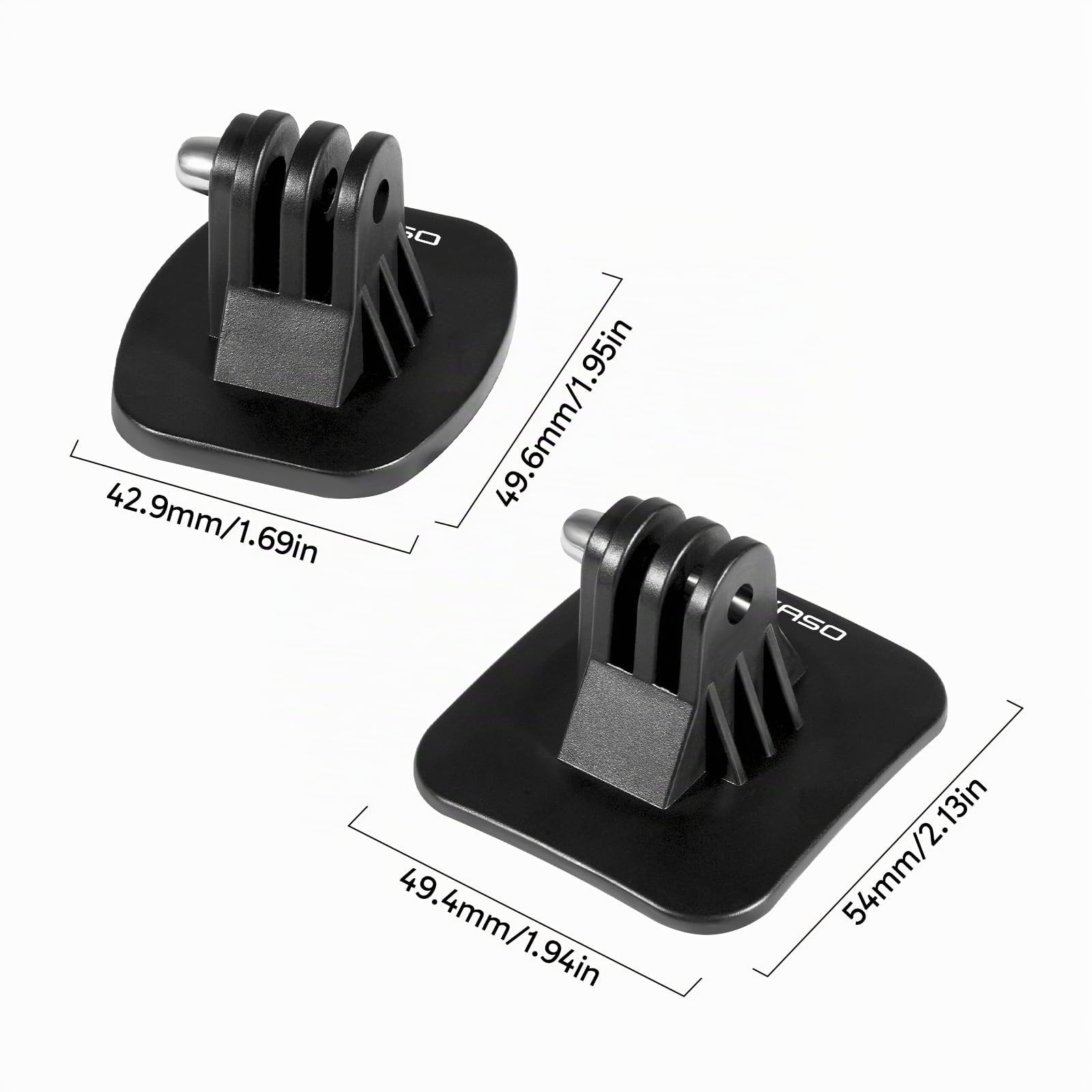 akaso-helm-klebehalterung-mount-set-f-r-gopro-dji-insta360-und-akaso image 7