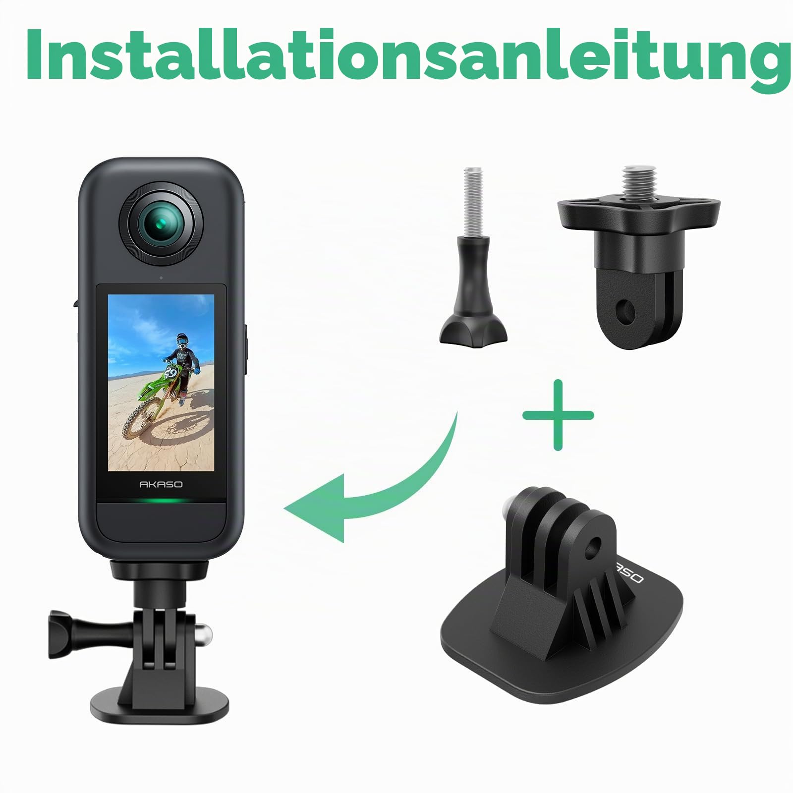 akaso-helm-klebehalterung-mount-set-f-r-gopro-dji-insta360-und-akaso image 3