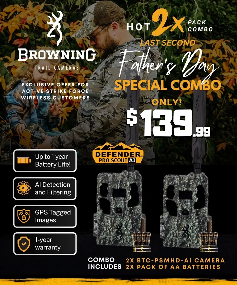 browning-trail-cameras-defender-pro-scout-max-hd-ai-2er-set-wildkamera-combo image 1