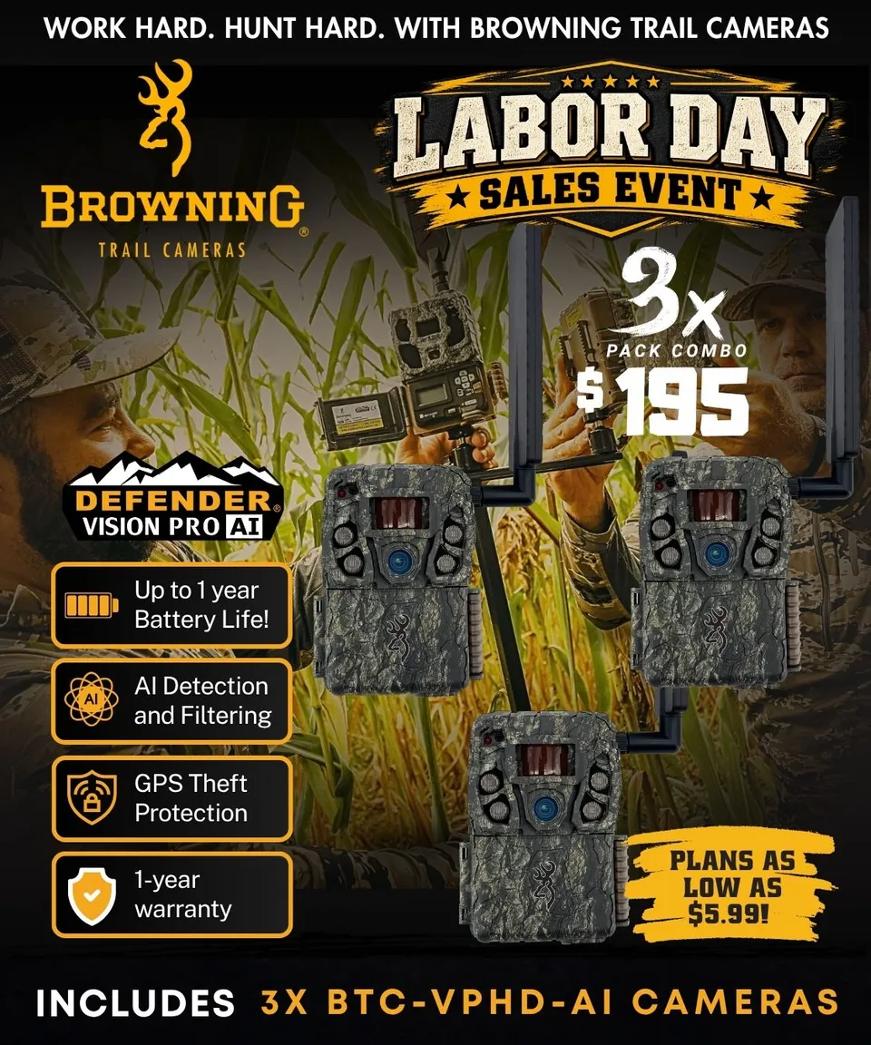 browning-trail-cameras-defender-vision-pro-hd-ai-wildkamera-3er-set-cellular-46m image 1