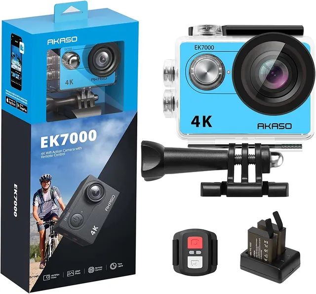akaso-ek7000-4k30-action-kamera-blau image 1