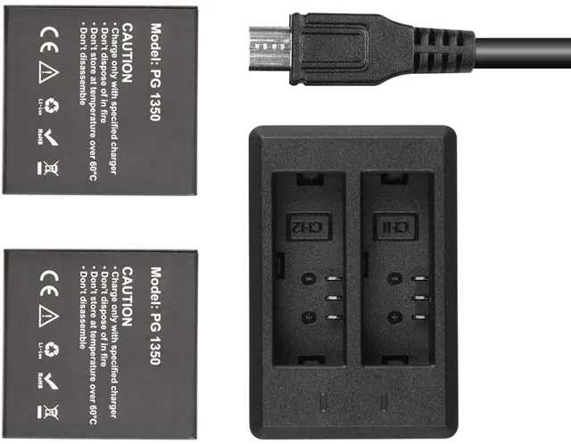 akaso-brave-7-le-akku-ladeger-t-mit-2x-1350-mah-akkus image 1