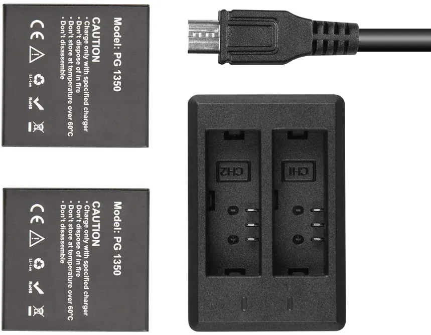 akaso-brave-7-le-akku-ladeger-t-mit-2x-1350-mah-akkus image 1